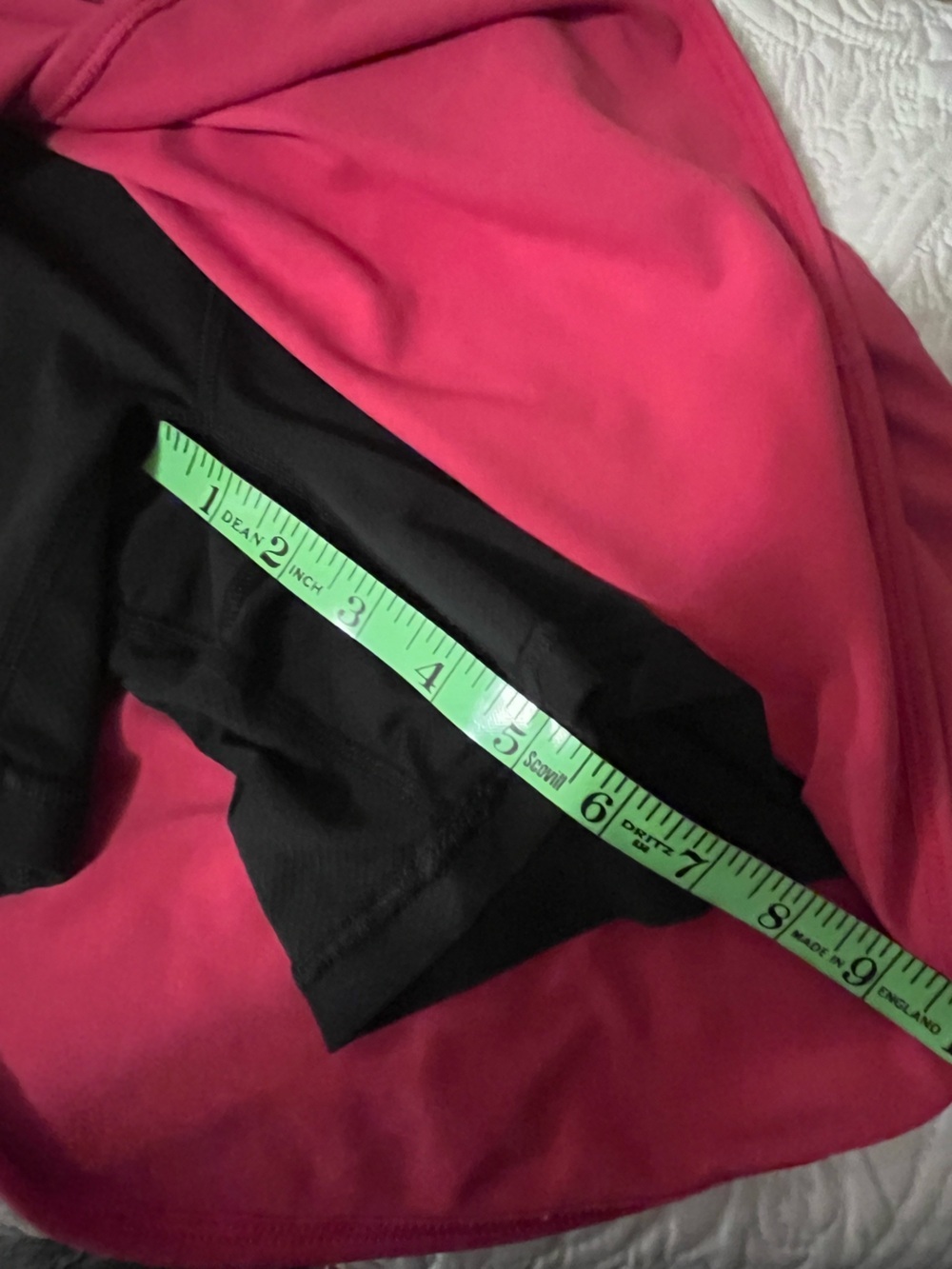 The Northface VaporWick Skort - Flight Series Pink with Black Waistband, Medium - Picture 8 of 11